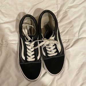 Old skool platform Vans